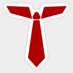 TyvanTV Logo - Red Sticker